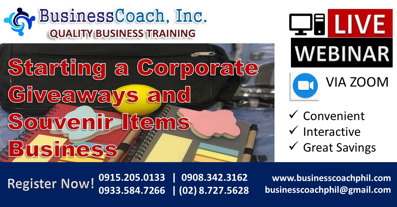 Starting a Corporate Giveaways and Souvenir Items Business Starting a Corporate Giveaways and Souvenir Items Business